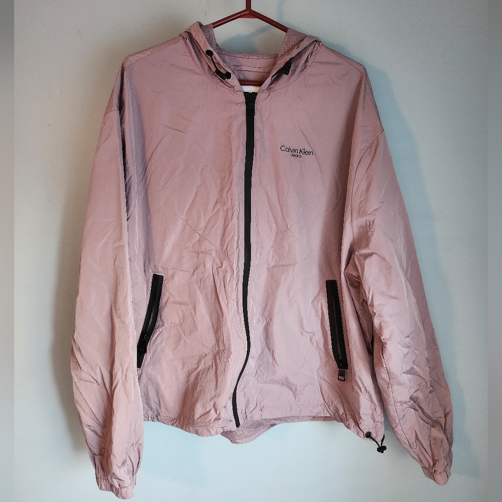 Calvin Klein Purple Windbreaker XXL